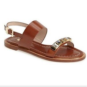 Louise et Cie Blithe' Embellished Double Sandals